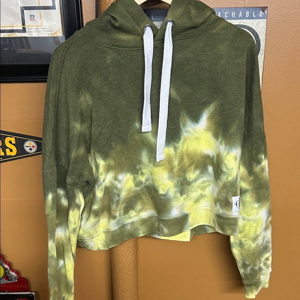 Calvin Klein crop top hoodie